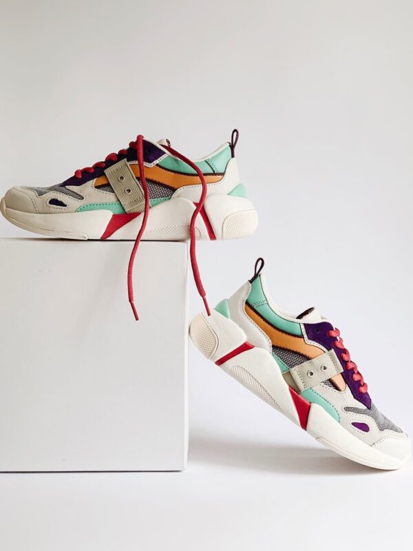 Colourblock sneakers